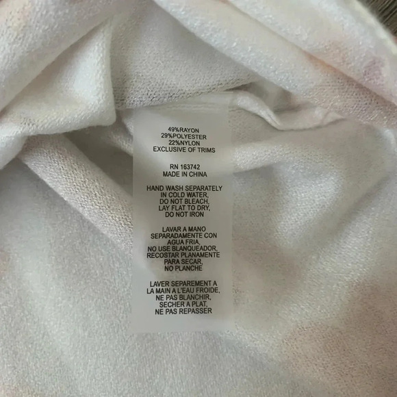 Vila Milano Sioni Sea Flourish Stud Accent Dolman Top - Size XS - Cream - NWT - Picture 5 of 9